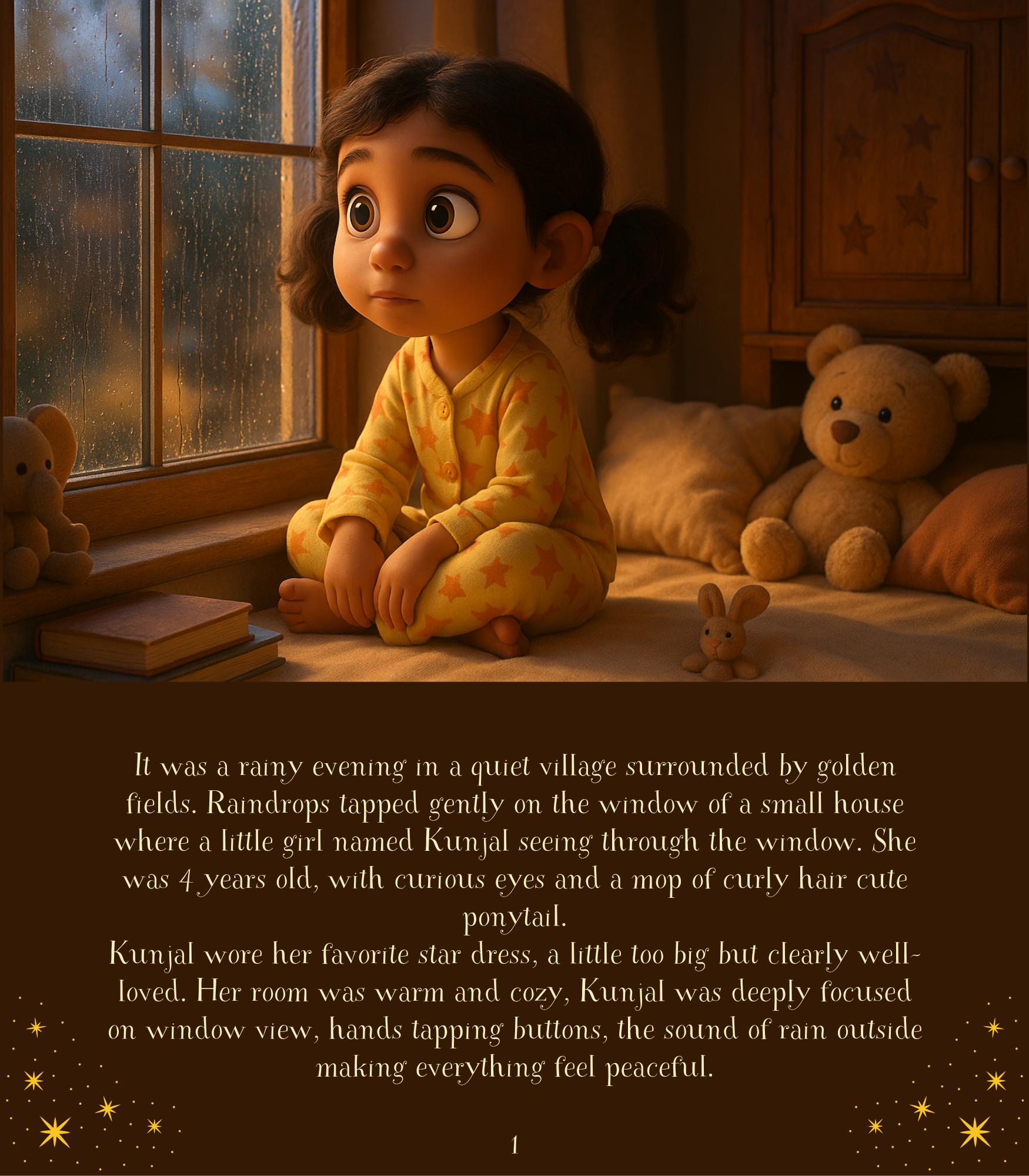 The Little Star-Chaser Girl – A Personalized Premium Adventure Story book.