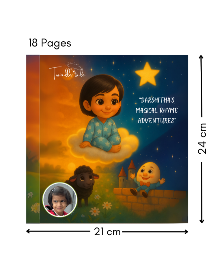 Magical Rhyme Adventure Girl – A Personalized Premium Adventure Story book.