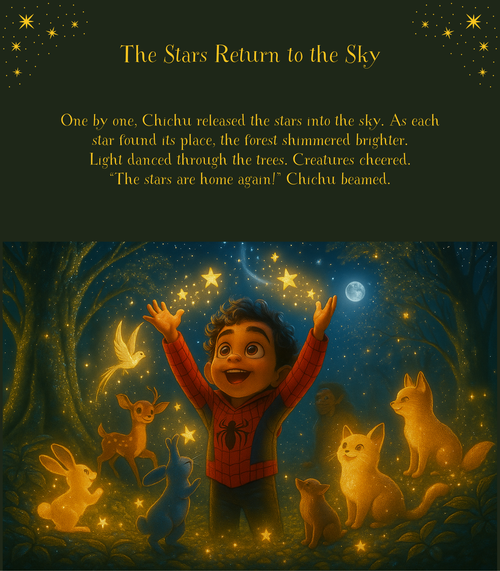 The Little Star-Chaser Boy – A Personalized Premium Adventure Story book.